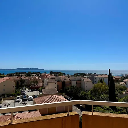 Duplex - Piscine - Vue 180 Degres Lejlighed Carqueiranne